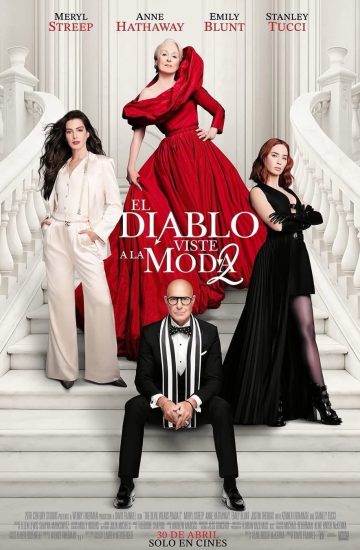 El póster oficial de El Diablo Viste a la Moda 2 ya salió… y sí, nos encanta. 👠Una de las pelíc